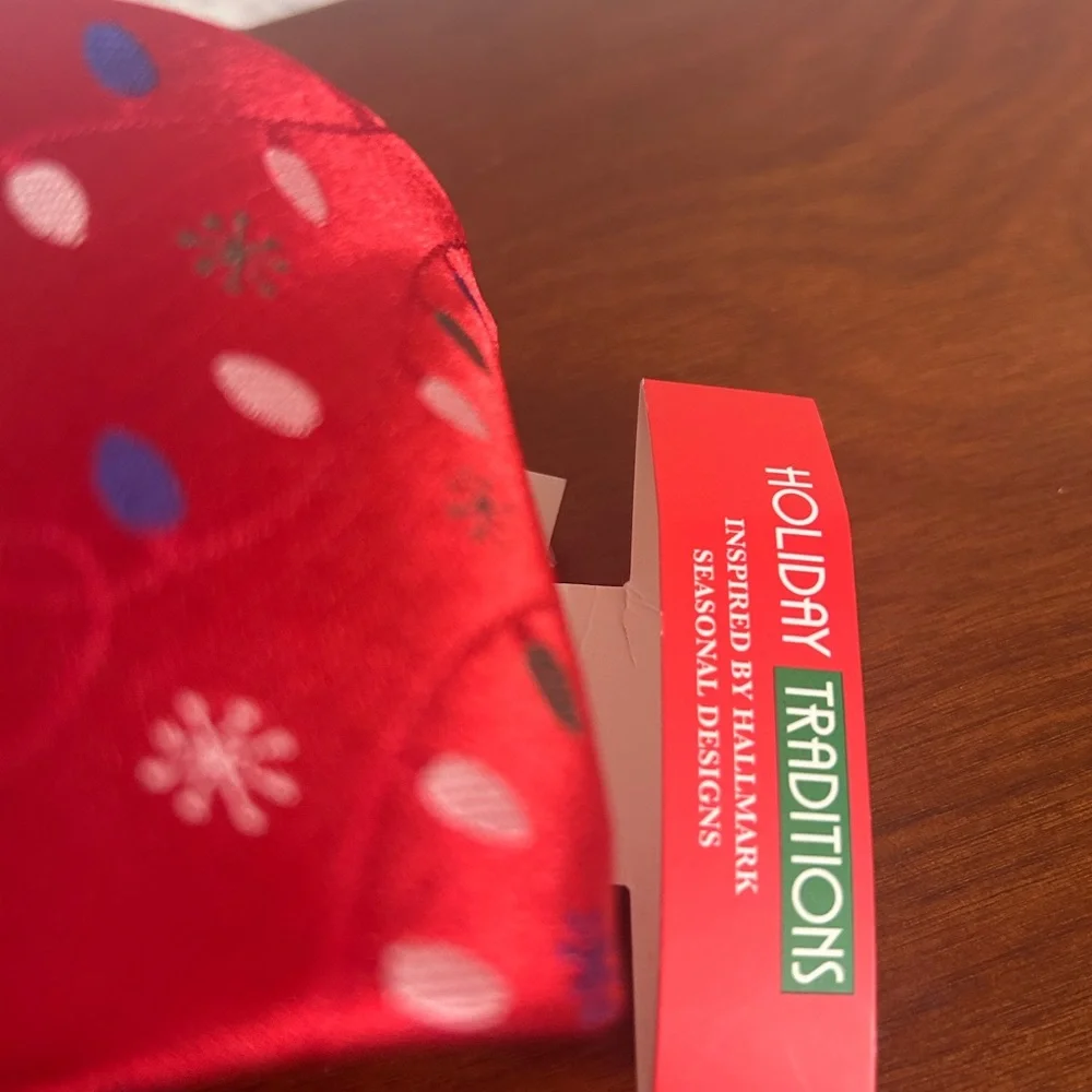 🆕 Hallmark🎄Holiday‎ Traditions by MMG Tie Christmas light design